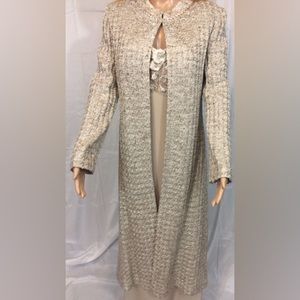 ST. JOHN COUTURE UNIQUE ELEGANT LONG COAT